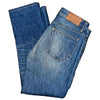 Norman Russell Selvedge Denim Jeans USA Handmade Beach Wash Straight Fit 27x28