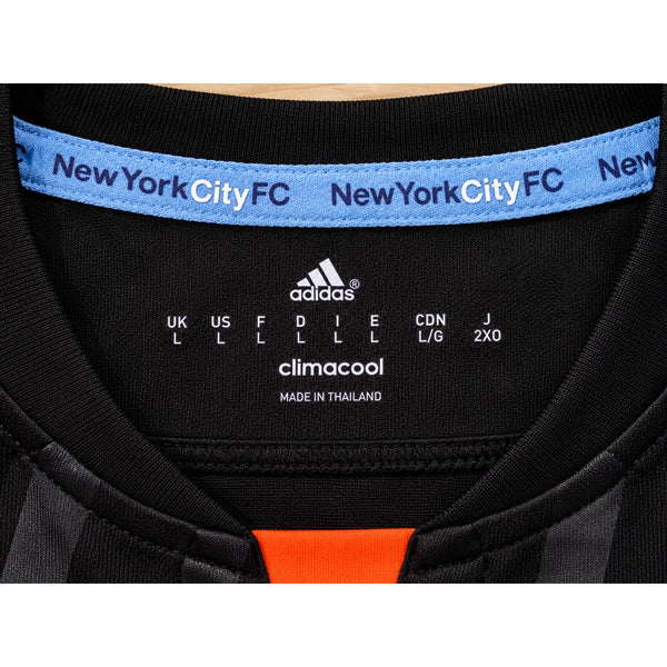 NYCFC Adidas 2015 Away Soccer Jersey Men's L Inaugural Season ClimaCool Rare