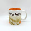 Starbucks Hong Kong Global Icon Collector Series Mug 2009 16oz Orange White