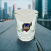 Chicago Illinois State Schnapsglas mit Zinnemblem, hergestellt in den USA