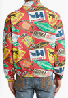 Billionaire Boys Club BB Club Motorsport Logos Baumwoll-Twill-Jacke Gr. L NWOT