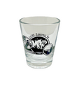 Luray Caverns, Virginia Black & White Shot Glass